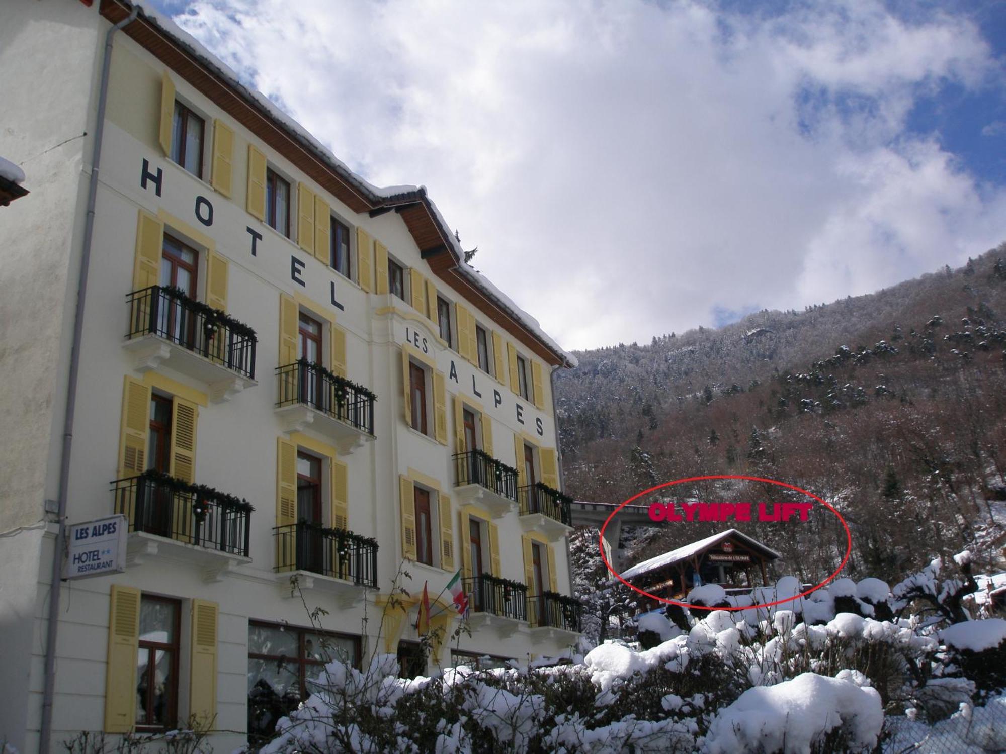 Hotel Des Alpes Брид-Ле-Бэн Экстерьер фото